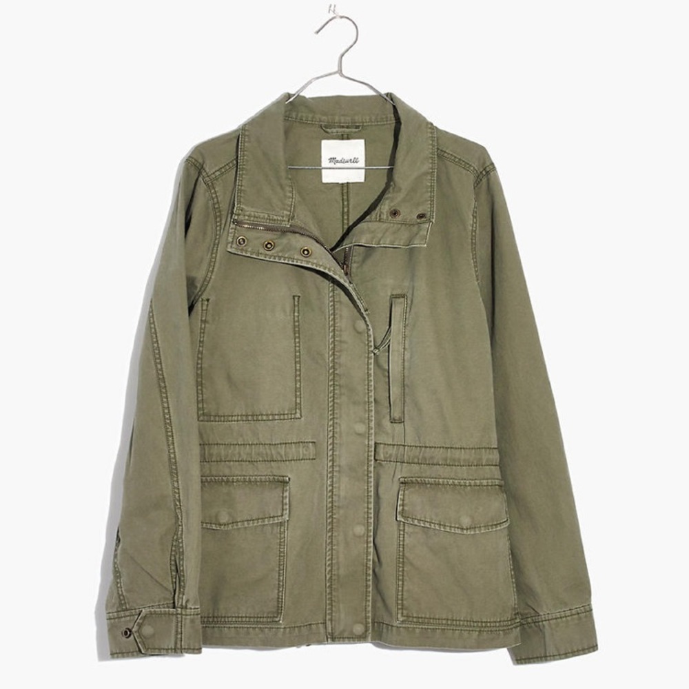 Madewell Passage Jacket in Desert Olive